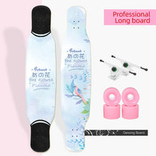 Load image into Gallery viewer, ARDEA Long board Dancing Russia Maple Skateboard Deck Longboard Trucks boy and girl Beginner Skate board Personalized Custom