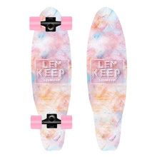 Load image into Gallery viewer, MS504 68cm/26in FishBoards 28in Russia Maple 65*45 pu wheel Chrome Steel Bearing Strong 5inch Alumium Fish Board Rocket Board