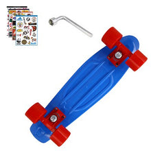 Load image into Gallery viewer, 2019 New Peny Board Skateboard Complete Retro Girl Boy Cruiser Mini Longboard Skate Fish Long Board skate wheel Pnny Board 22"