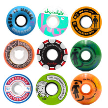 Load image into Gallery viewer, New Arrival Pro USA Skateboard Wheels 52/53/54/55/56mm Skate Board PU Ruedas Patines Aggressive Rodas Skate Wheel 4PCS
