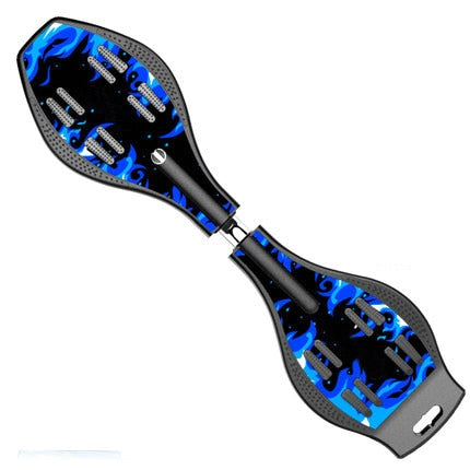 Adult Children Skateboard Flash Two-wheel Long Board Brontosaurus Skateboard Snake Board Rocket Board