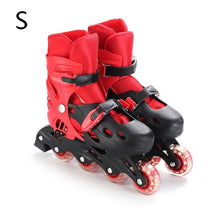 Load image into Gallery viewer, Adjustable Inline Roller Skates Universal For Beginner Adults Boys Girls THICKENED AND COMFORTABLE
