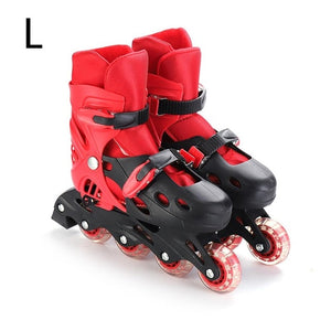 Adjustable Inline Roller Skates Universal For Beginner Adults Boys Girls THICKENED AND COMFORTABLE