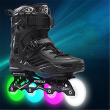 Load image into Gallery viewer, Roselle Roller Skates Men Women Inline Skating Shoes High Quality Sliding Freestyle Skating Patins 4 Wheels Professional
