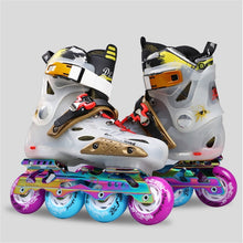 Load image into Gallery viewer, Roselle Roller Skates Men Women Inline Skating Shoes High Quality Sliding Freestyle Skating Patins 4 Wheels Professional
