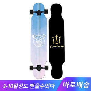 ARDEA Long board Dancing Russia Maple Skateboard Deck Longboard Trucks boy and girl Beginner Skate board Personalized Custom