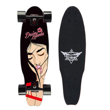 Load image into Gallery viewer, MS504 68cm/26in FishBoards 28in Russia Maple 65*45 pu wheel Chrome Steel Bearing Strong 5inch Alumium Fish Board Rocket Board
