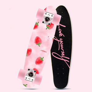 MS504 68cm/26in FishBoards 28in Russia Maple 65*45 pu wheel Chrome Steel Bearing Strong 5inch Alumium Fish Board Rocket Board