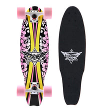 Load image into Gallery viewer, MS504 68cm/26in FishBoards 28in Russia Maple 65*45 pu wheel Chrome Steel Bearing Strong 5inch Alumium Fish Board Rocket Board
