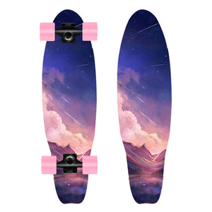 MS504 68cm/26in FishBoards 28in Russia Maple 65*45 pu wheel Chrome Steel Bearing Strong 5inch Alumium Fish Board Rocket Board