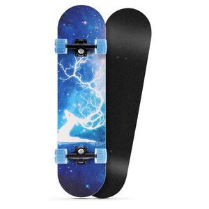 80 * 20cm beginner skateboarding teenager adult road skateboard dance board brush street long board matte non-slip