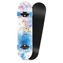Load image into Gallery viewer, 80 * 20cm beginner skateboarding teenager adult road skateboard dance board brush street long board matte non-slip

