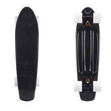 Load image into Gallery viewer, Adult children 22 inch four wheel plastic small fish board skateboard long board mini brush street long board easy to carry

