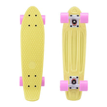 Load image into Gallery viewer, Adult children 22 inch four wheel plastic small fish board skateboard long board mini brush street long board easy to carry
