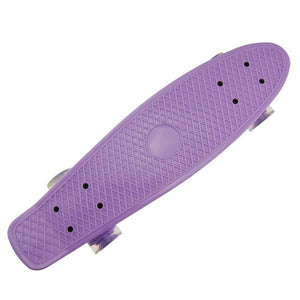 Beginner Skateboards 22 Inch Mini Cruiser Retro Skateboard for Kids Boys Youths Beginners