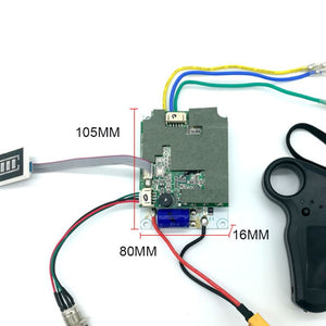 36V Single Belt Motor Electric Skateboard Controller Longboard ESC Substitute Parts Scooter Mainboard Instrument Tools