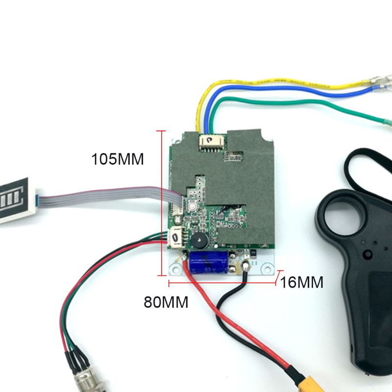 36V Single Belt Motor Electric Skateboard Controller Longboard ESC Substitute Parts Scooter Mainboard Instrument Tools