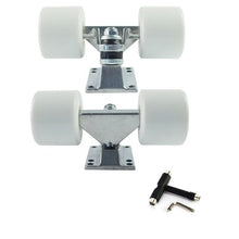 Load image into Gallery viewer, Mini Skateboard Truck 3.25&quot; Parts Skateboard Wheels 60x45mm ABEC 9 bearing kit Truck Wheels Complete

