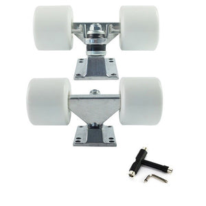 Mini Skateboard Truck 3.25" Parts Skateboard Wheels 60x45mm ABEC 9 bearing kit Truck Wheels Complete
