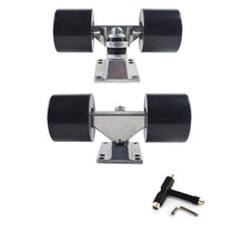 Load image into Gallery viewer, Mini Skateboard Truck 3.25&quot; Parts Skateboard Wheels 60x45mm ABEC 9 bearing kit Truck Wheels Complete
