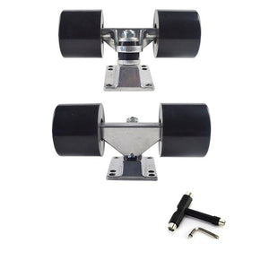 Mini Skateboard Truck 3.25" Parts Skateboard Wheels 60x45mm ABEC 9 bearing kit Truck Wheels Complete