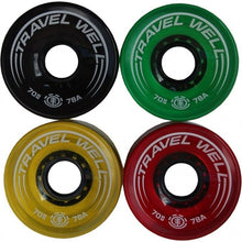 Load image into Gallery viewer, USA Brand Professional Longboard Wheels 70mm Cruiser Skateboard Wheels 65/70mm 4pcs 83A/85A Ruedas Skate Patines High Quality
