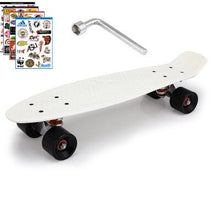 Load image into Gallery viewer, 2019 New Peny Board Skateboard Complete Retro Girl Boy Cruiser Mini Longboard Skate Fish Long Board skate wheel Pnny Board 22&quot;
