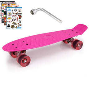 2019 New Peny Board Skateboard Complete Retro Girl Boy Cruiser Mini Longboard Skate Fish Long Board skate wheel Pnny Board 22"