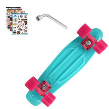 Load image into Gallery viewer, 2019 New Peny Board Skateboard Complete Retro Girl Boy Cruiser Mini Longboard Skate Fish Long Board skate wheel Pnny Board 22&quot;
