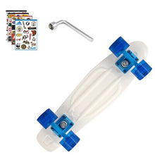 Load image into Gallery viewer, 2019 New Peny Board Skateboard Complete Retro Girl Boy Cruiser Mini Longboard Skate Fish Long Board skate wheel Pnny Board 22&quot;
