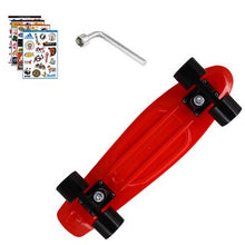 Load image into Gallery viewer, 2019 New Peny Board Skateboard Complete Retro Girl Boy Cruiser Mini Longboard Skate Fish Long Board skate wheel Pnny Board 22&quot;
