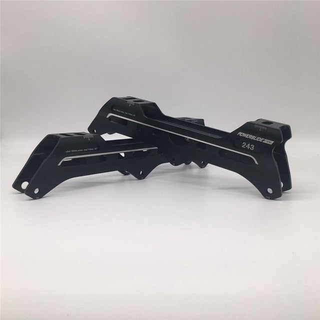 243MM Inline Speed Base for 3 Wheels Speed Slalom 110mm Skating frame for Powerslide FSK Urban 165mm across M7 3*110mm Alloy CNC